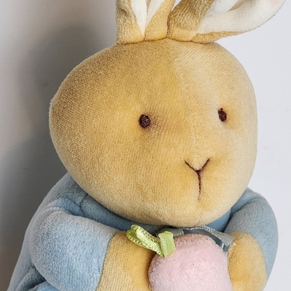 Eden plush bunny with carrot toy Beatrix Potter Peter Rabbit - Picture 7 of 9